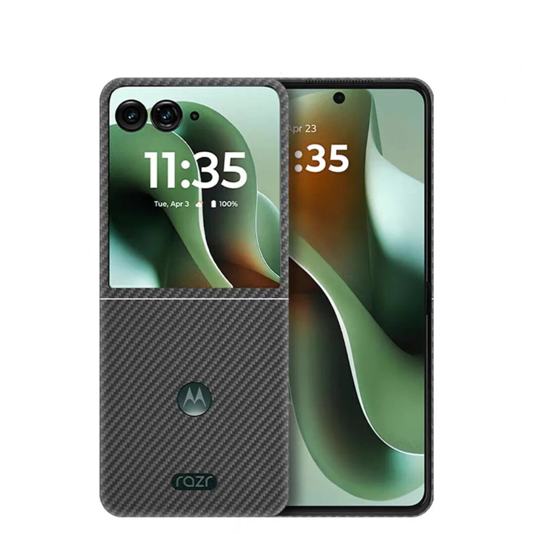 Genuine Aramid Carbon Fiber Case For Motorola RAZR 60 Ultra 2025