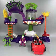 Fisher Price Imaginext DC Super Friends Joker playset Harley Quinn Batman