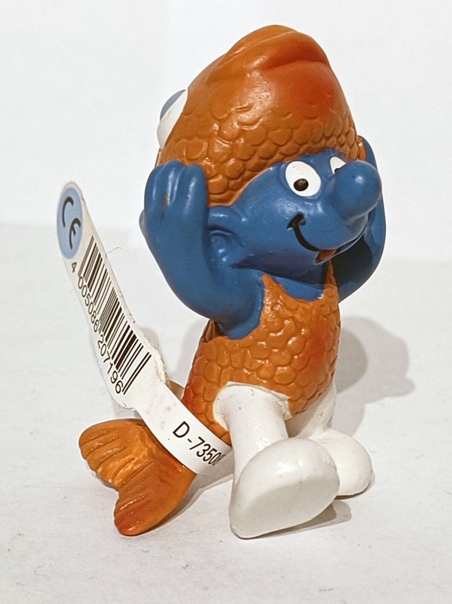 Schleich - Smurfs - Pisces Smurf Figure - 2.4 Inches