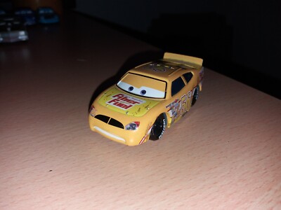 Disney Pixar Cars Brush Curber #56 Fiber Fuel Mattel 1:55 Metall