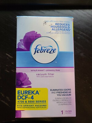 Genuine Febreze Eureka DCF-4 Spring & Renewal Vacuum Filters 4700 & 5500  NEW