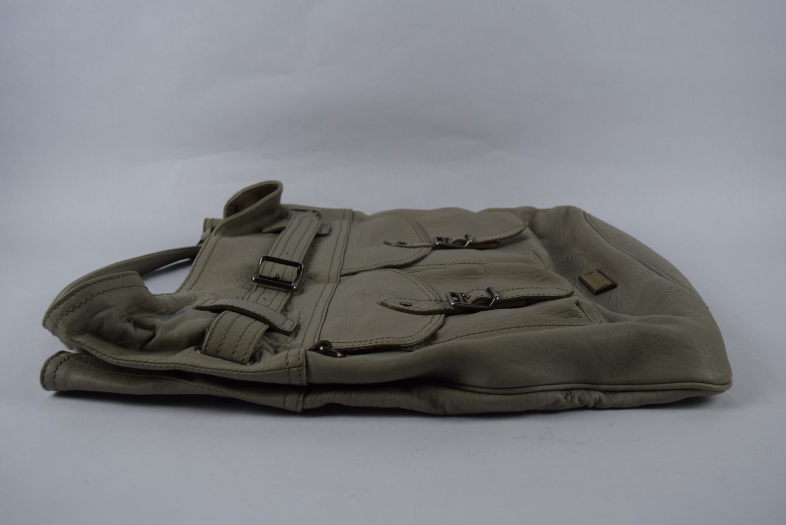 Authentic Burberry Large Grainy Leather Tote Trav… - image 4