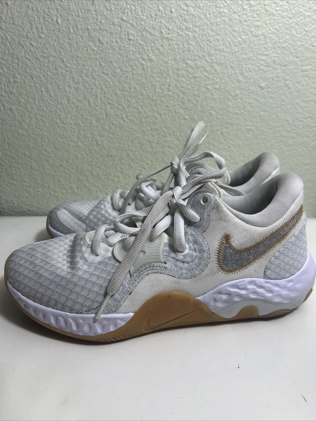 Nike Renew Elevate 2 Summit White Gum Men's Size 8 - image 8