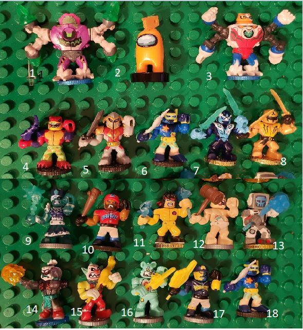 CHOOSE FROM LARGE LOT OF AKEDO ULTIMATE ARCADE ACTION FIGURES | eBay