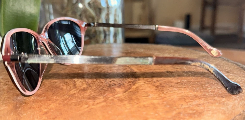 Gafas de sol Lulu Guiness semi ojo de gato monturas de tortuga diseñador verano preppy Foto 4 de 4