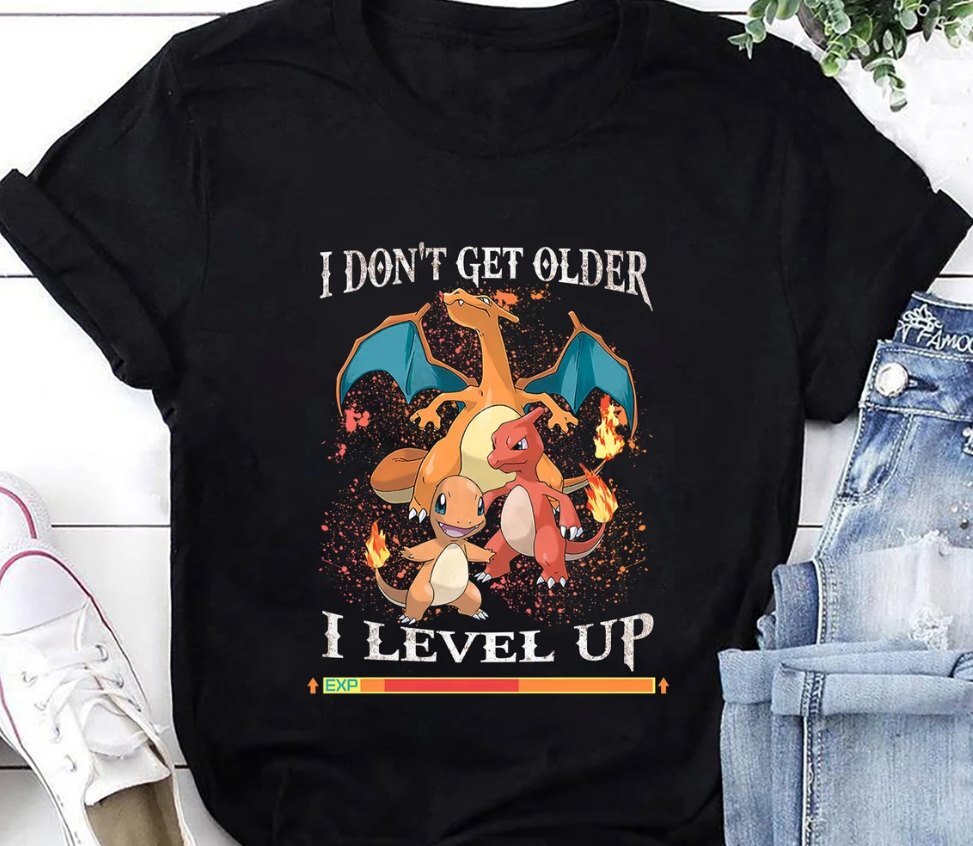Video Game Lover Gift Shirt I Don't Get Older I Level Up Tee Video Game Lover Gift Shirt I Don't Get Older I Level Up Tee