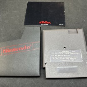 Ghostbusters Nintendo NES Video Game Cart With Manual 1985