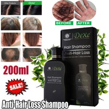 DEXE Black Hair Shampoo Hair Color Anti-hair loss Shampoo Fast Hair Growth 200ml