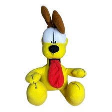 Garfield ODIE Toy Factory stuffed plush yellow puppy dog tongue 11"
