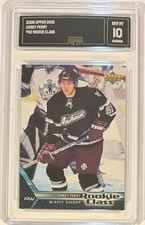 GMA 10 Gem Mint COREY PERRY 2005/06 UPPER DECK *ROOKIE CLASS* ROOKIE CARD FHOF
