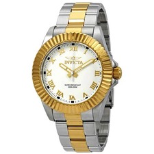 Invicta Pro Diver White Dial Two-tone Men's Watch 16740