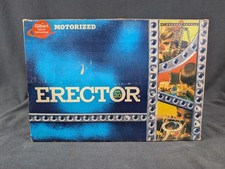 VINTAGE GILBERT Motorized Erector Set Mark 20 Building Toy Kit Metal 1970s