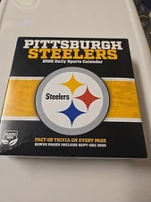 Pittsburgh Steelers 2026 Boxed Daily Calendar