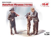 Icm 24005 1/24 Amerikanische Feuerwehr (1910S) (2 Zahlen) (100% New Formen)