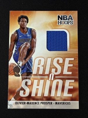 Olivier-Maxence Prosper Rookie Jersey RC 2023-24 Hoops Rise N Shine #RS-OMP