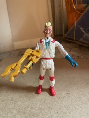Egon Spangler 1987 Kenner Ghost Busters Fright Features Tie Broke Missing Ghost