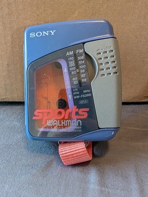 Sony Sports Walkman FM/AM Cassette Player WM-FS399, fully working