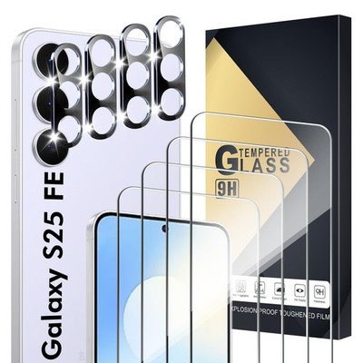 Xiezezei Screen Protector Compatible with Galaxy S25 FE 5G-6.7 Inch 