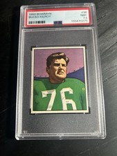 1950 Bowman #96 Frank “Bucko” Kilroy PSA 7.5 Philadelphia Eagles