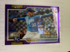 STEPHEN KOLEK 2026 Topps Series 1 #48 PURPLE FOIL #/250 KANSAS CITY ROYALS