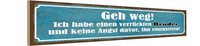 Holzschild 10X46 Cm Ich Habe Einen VerrüCkten Bruder Spruch Zitat Deko Geschenk