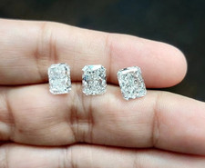 Natural D Color Loose 1.00 CT Radiant Cut Lab Grown CVD Diamond VVS1 Certified