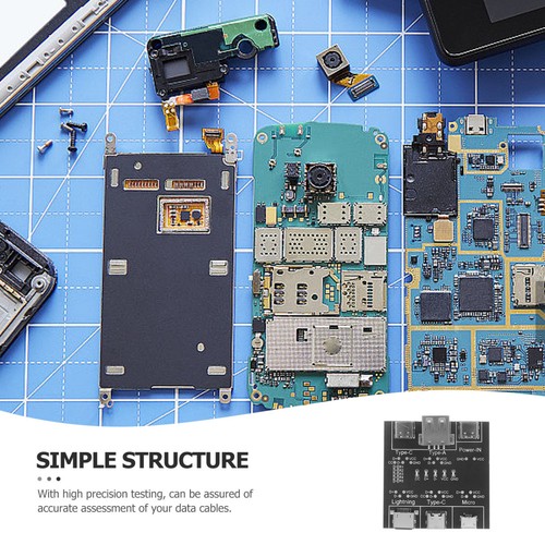 USB C Tester Data Cable Test Tool Test Board Fast Detection USB Cable Checker - 第 7/12 張圖片