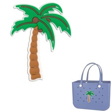 Kaddmedia Charms for Bogg Bag,MOMLIFE Bag Beach Coconut tree