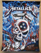 Metallica Nashville Poster Pop Up AE LE 50 Landon Armstrong All Within My Hands