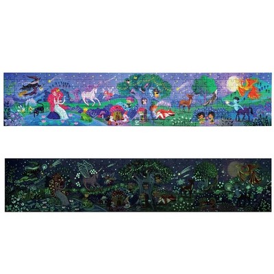 HAPE PUZZLE WALD DER WUNDER 200 TEILE LEUCHTET IM DUNKELN NEU OVP