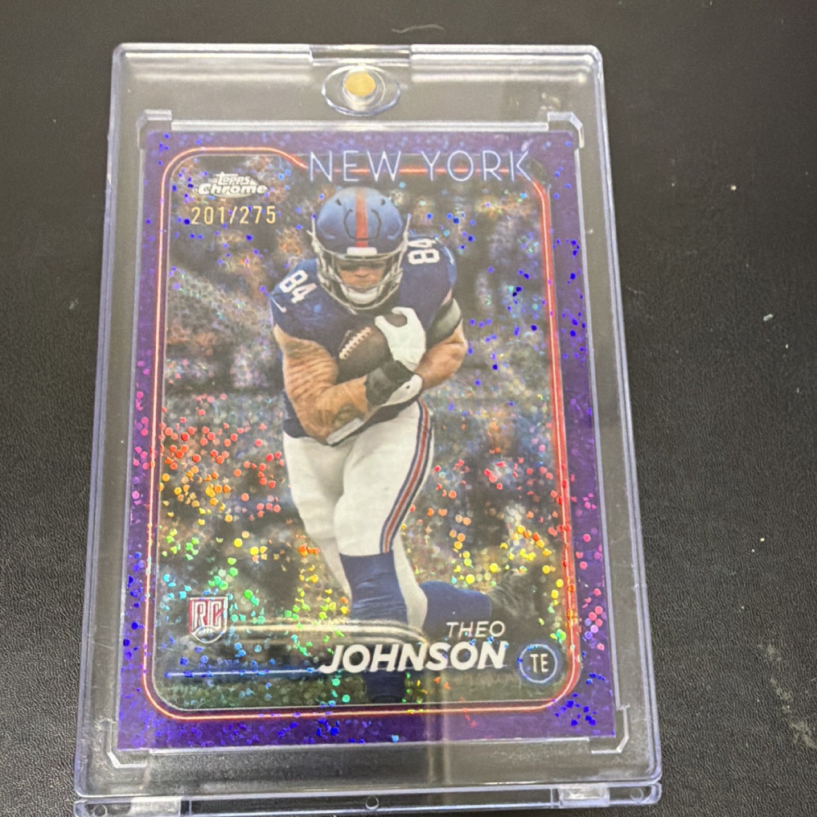 Theo Johnson Topps Chrome #257 Base
