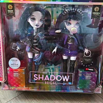 MGA Shadow High Special Edition Naomi & Veronica Storm 11in Doll Set NIB