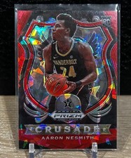 2020-21 Panini Prizm Draft Picks Crusade Aaron Nesmith #95 Red Ice Prizm (RC)