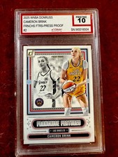 2025 Panini Donruss WNBA - Franchise Features Press Proof GM 10 Cameron Brink
