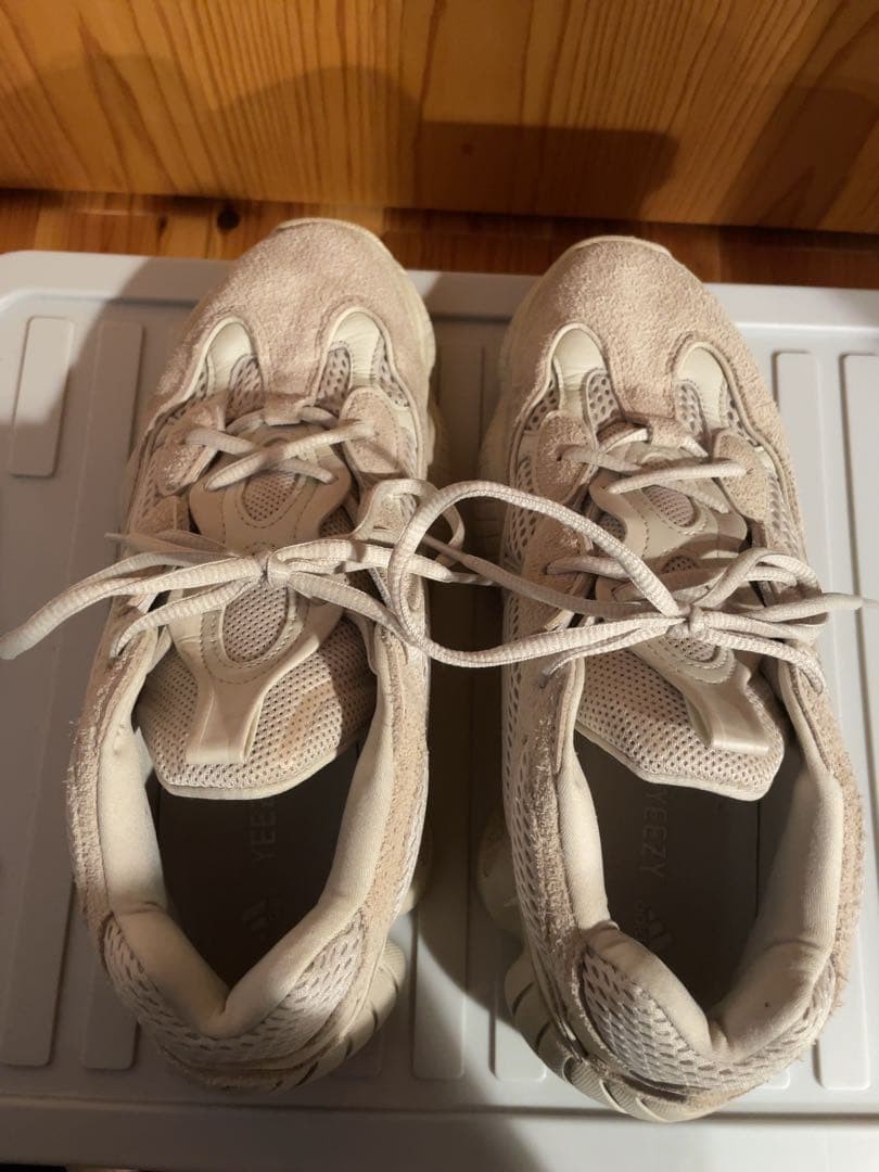 Adidas Yeezy 500 Sneakers Used Gray Size: thumbnail 3