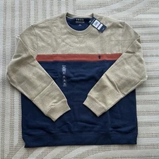 New Mens XXL IZOD sweatshirt crew pit 26 length 30