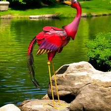 VALICLUD 2er Set Möwen Figuren - Lebensechte Garten Deko Vögel Für Indoor & Outdoor