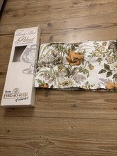 Vintage Ready Made Pelmet Curtain Ever So Sure Floral Pattern 24cm X 320 Approx