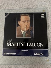 The Maltese Falcon LaserDisc 1941 Film Noir Classic CBS/FOX Extended Play