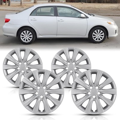 WolfX 16 Inch Hubcaps Set of 4 Wheel Rim Cover for Toyota Corolla 2009-2025 (...