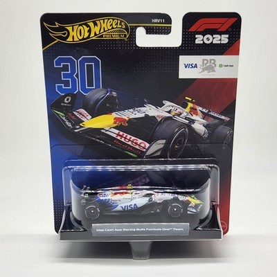 Liam Lawson Hot Wheels Premium F1 2025 Visa Racing Bulls #30 Car 1/64 