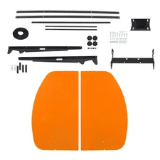 Orange 52" X 52"  For Rops Canopy Tractor and Mowers Umbrella 2" x 2" or 2" x 3"