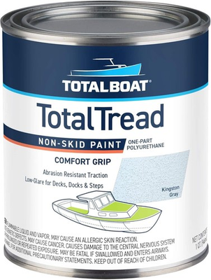 #ad TotalTread Non Skid Deck Paint Marine Grade Anti Slip Traction Coating for Boats $78.99