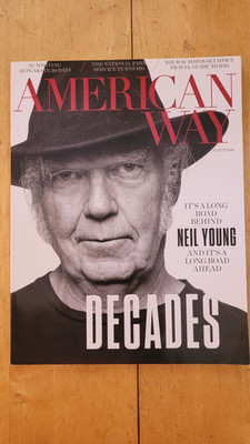 American Americanway Inflight Airplane Magazine Aug 2016 -Feat. Neil Young