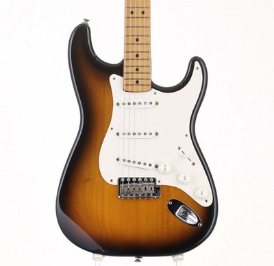 Fender U.S. Vintage 57 Stratocaster Maple 2-COLOR Sunburst Used Electric Guitar
