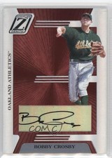 2005 Donruss Zenith Z-Graphs 17/50 Bobby Crosby #ZB-38 Auto 2t7