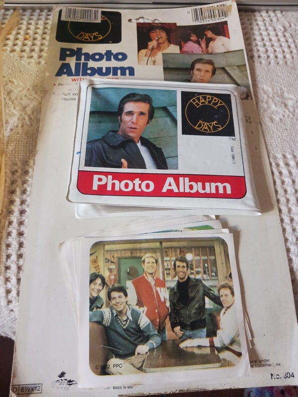 Happy Days Fonzie Photo Album PPC 1982