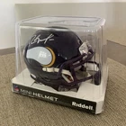 Randy Moss Autographed Minnesota Vikings Mini Helmet PAAS COA