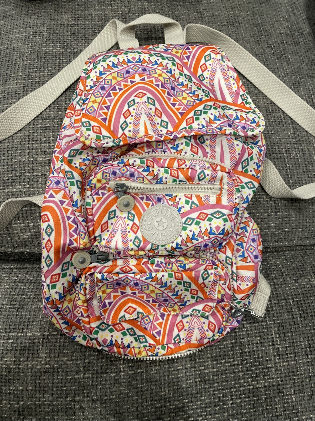 Kipling Packable Wristlet Backpack Multi-pocket L… - image 1