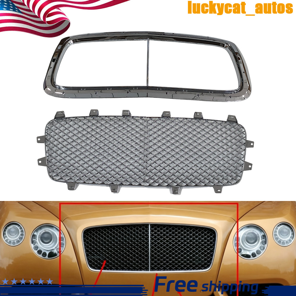 Bentley Continental GT 2012-2016 Front Left Mesh Chrome